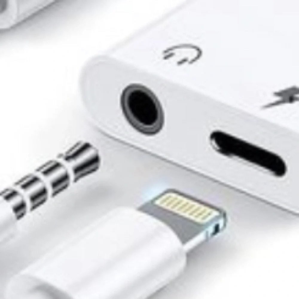 Adapter for charger and headphones